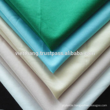 100% Cotton Woven Fabric/ Dyed - light color/Plain/Width:59"/Weight: 105 gsm